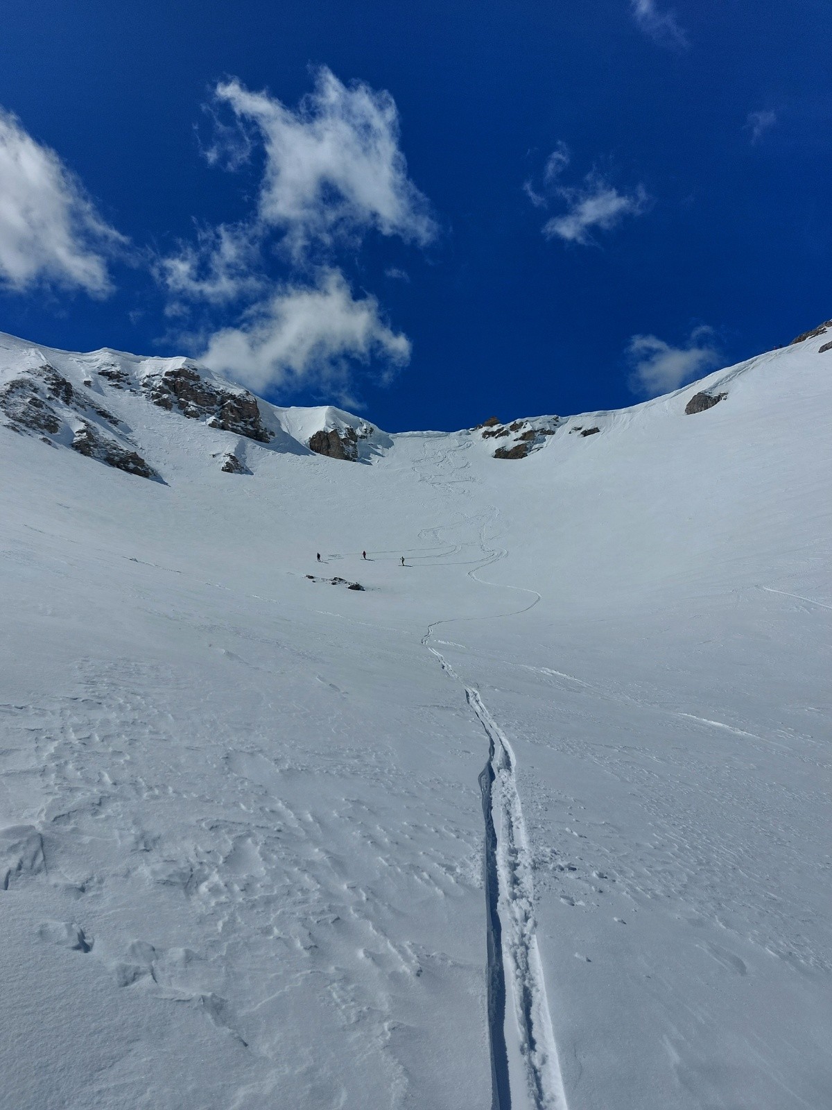 Descente sous le col de sautron&nbsp;