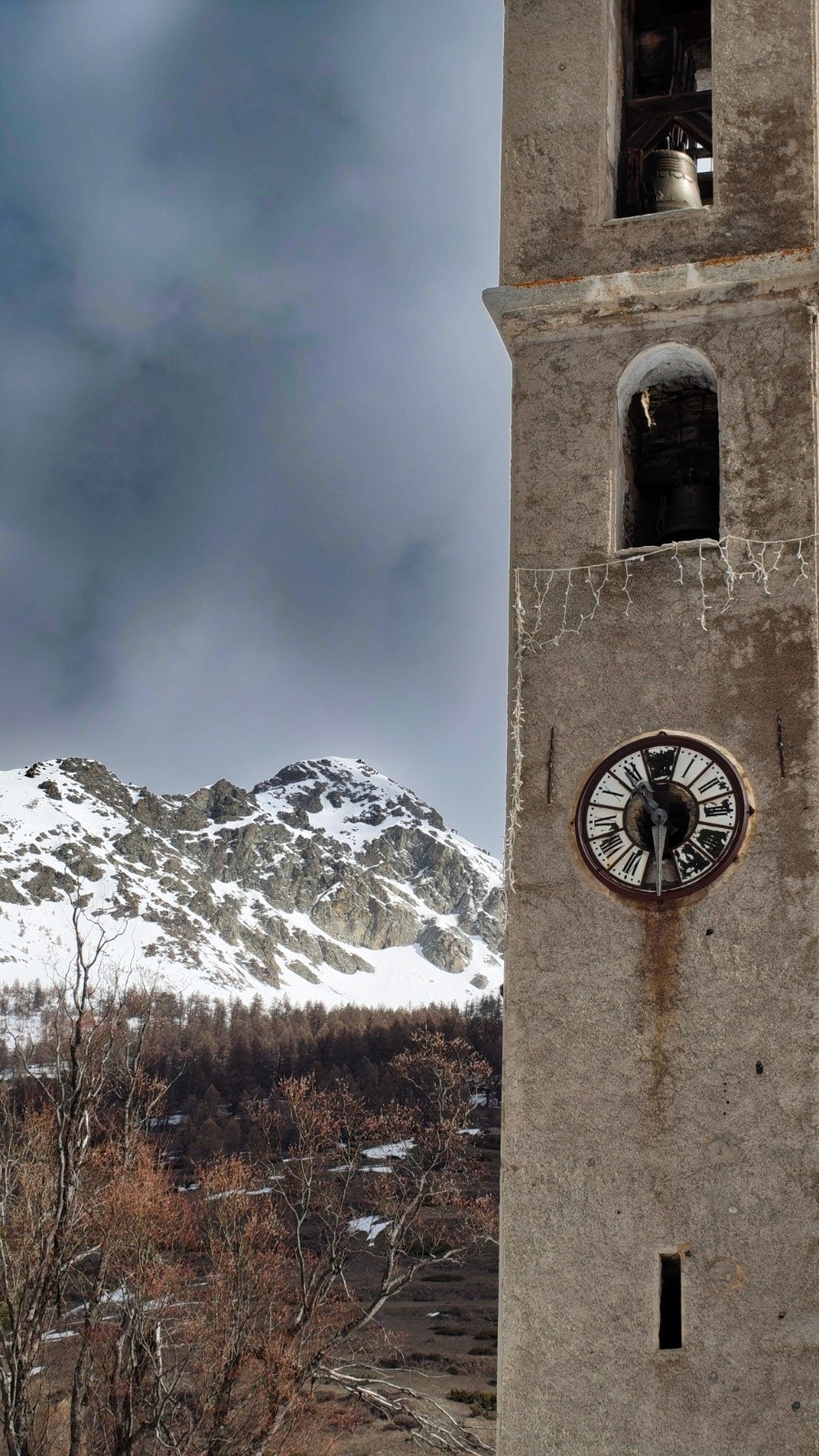 Au retour à la Monta