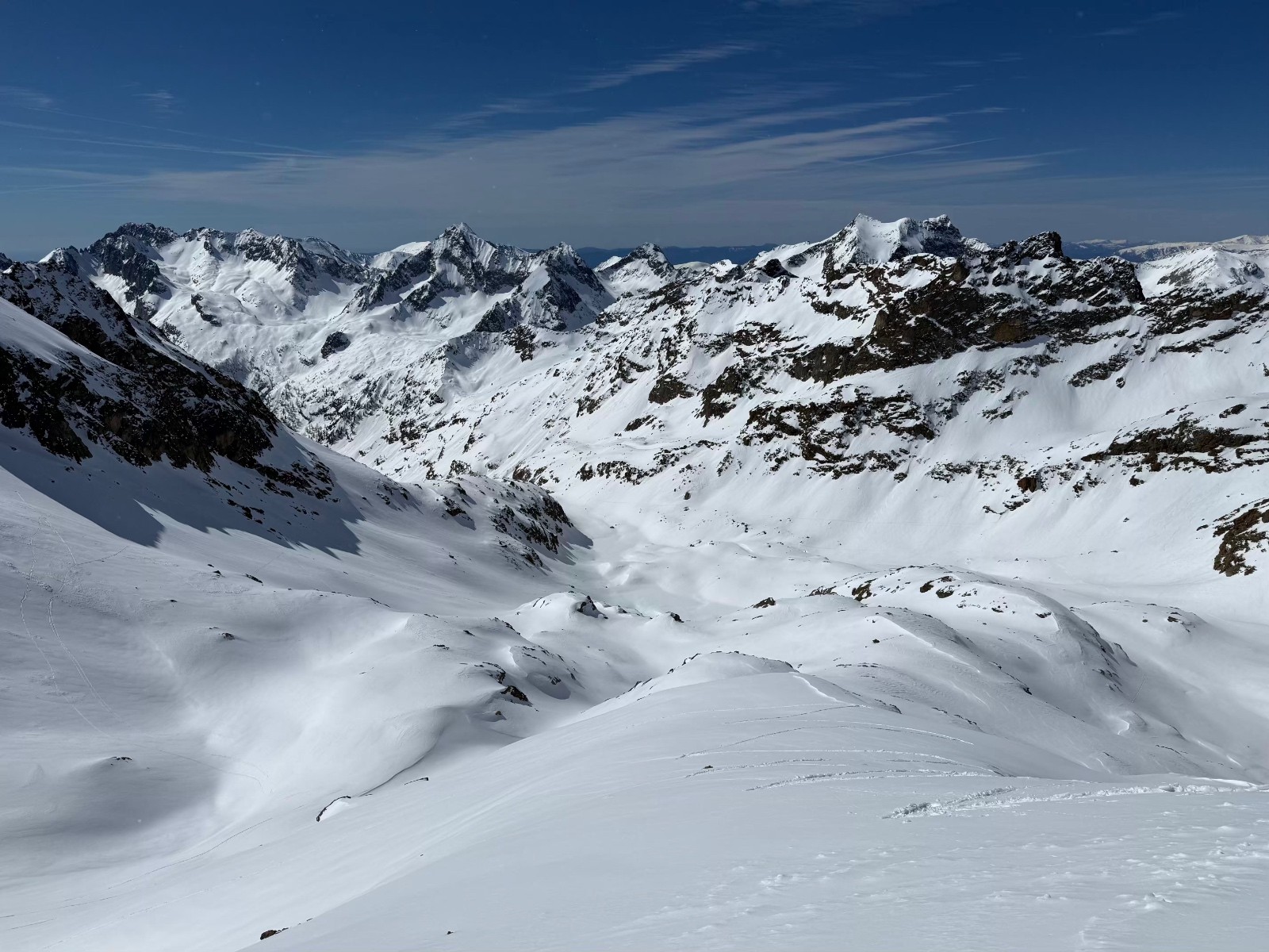 &nbsp;Pano de la brèche Margiole au Malinvern