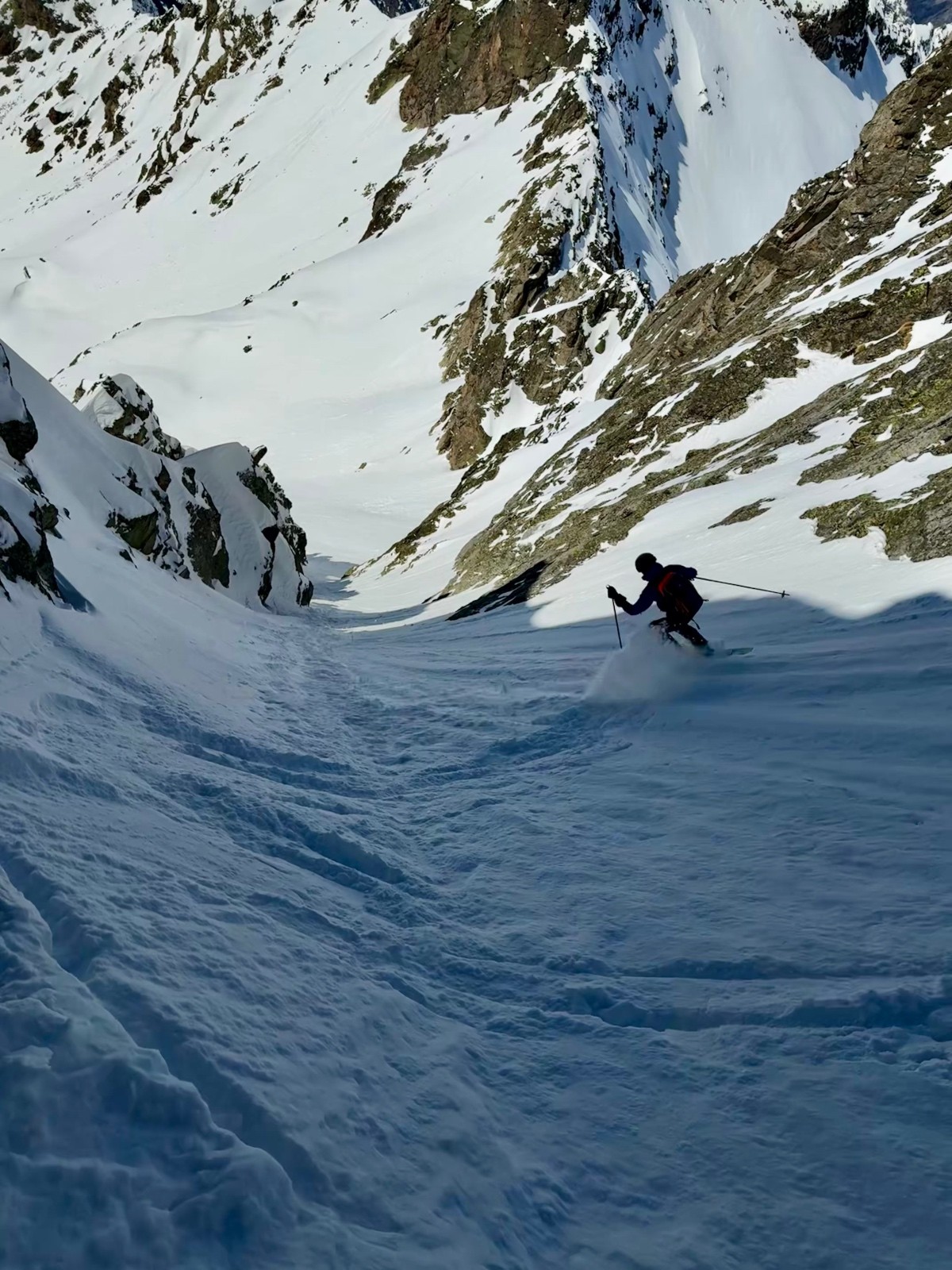 &nbsp;Couloir N de Rocca la Paur