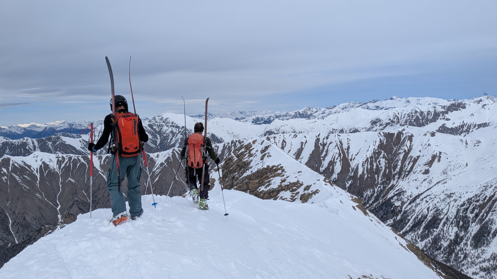 retour vers le sommet 2819