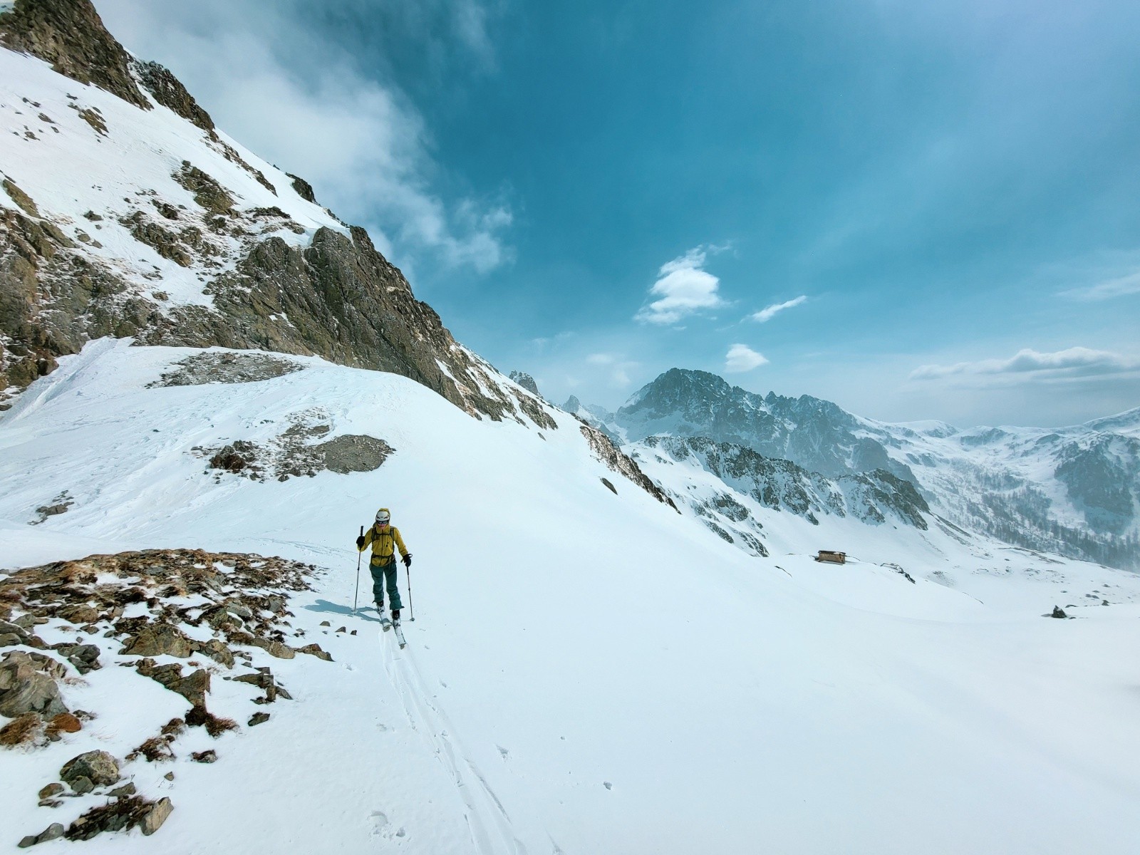 &nbsp;Col de Fenestre dans le ventilo
