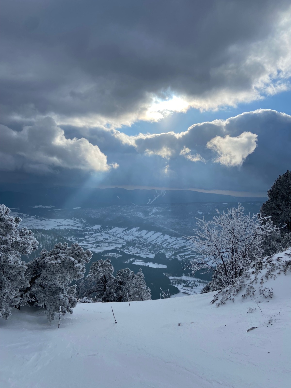 &nbsp;Eclaircie miracle au sommet