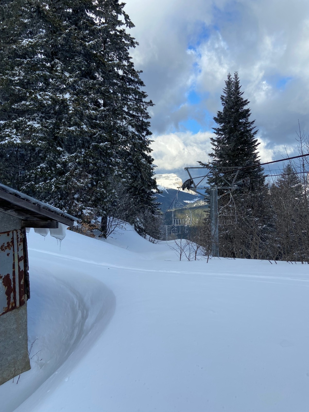 &nbsp;Le télésiège