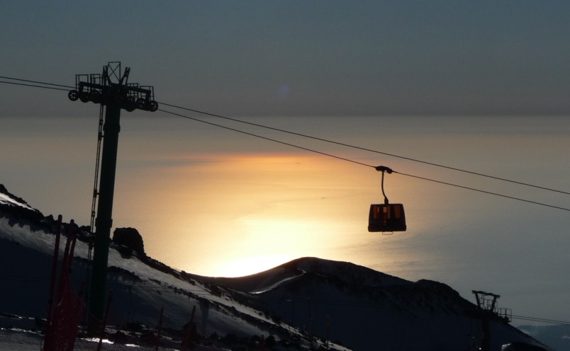 #3 Mer et neige : le soleil se leve Mer et neige : le soleil se leve