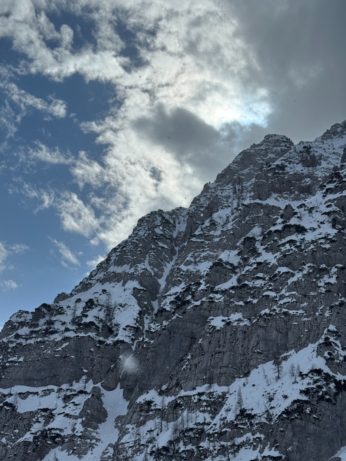 Face N du Begunjščica (2060m)