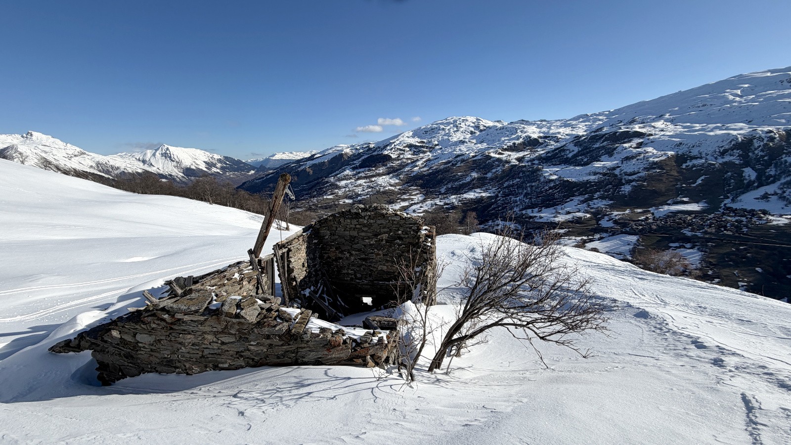 pas de chance, il n'était pas du bon coté de la vallée !&nbsp;