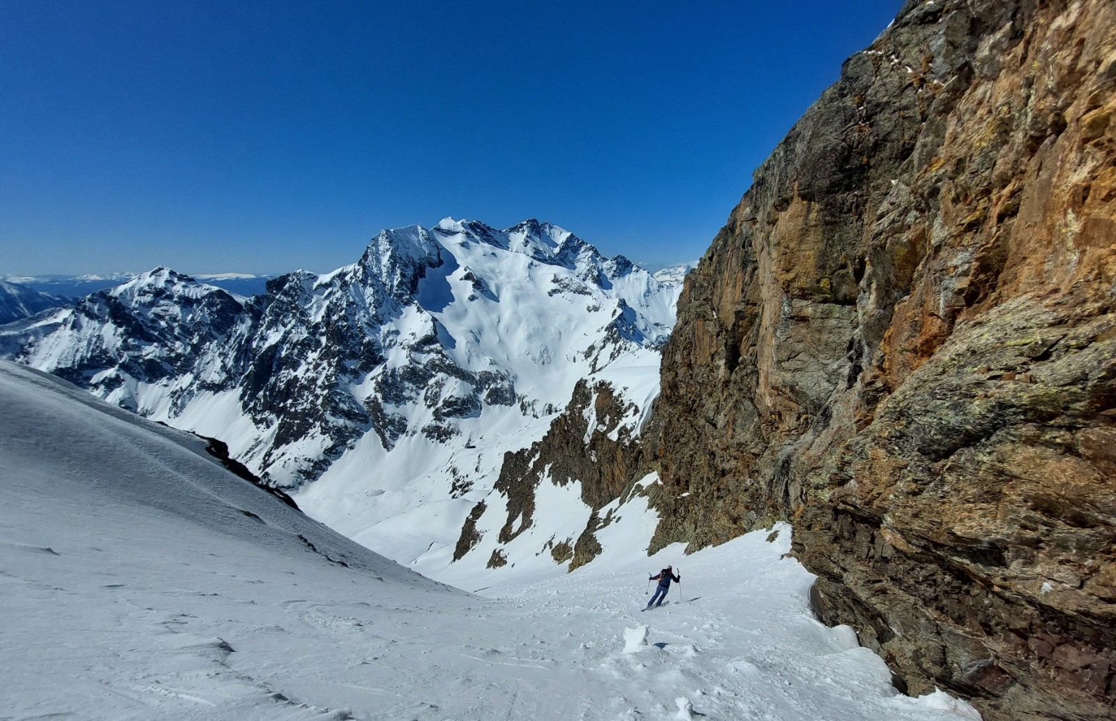 puis neige froide ou revenue selon les contres-pentes