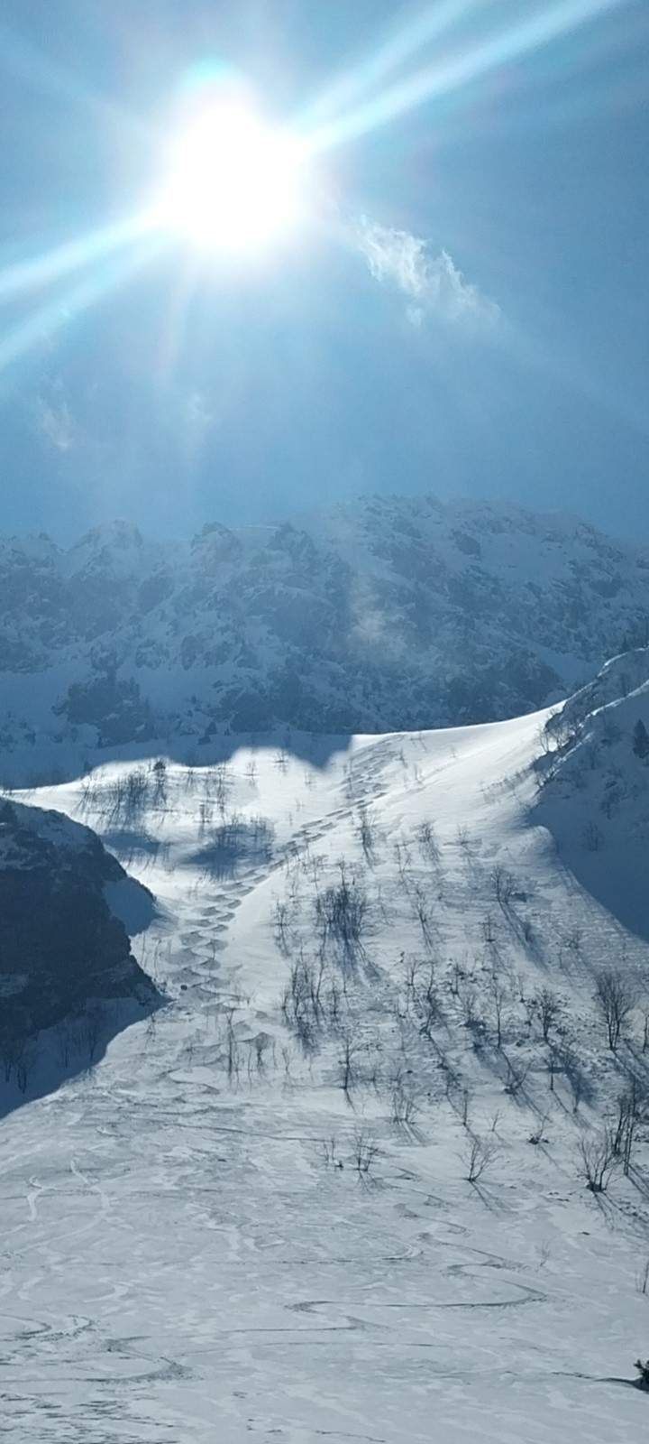 Partie basse sous le Sciallet N,&nbsp;2e miam😋