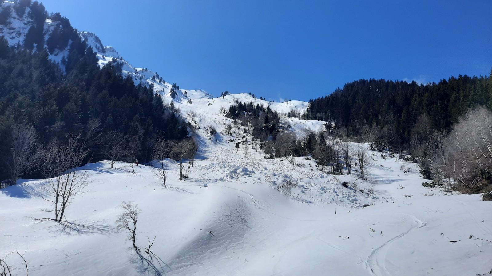 C'est bien descendu, mais il restait de la poudre à côté&nbsp;