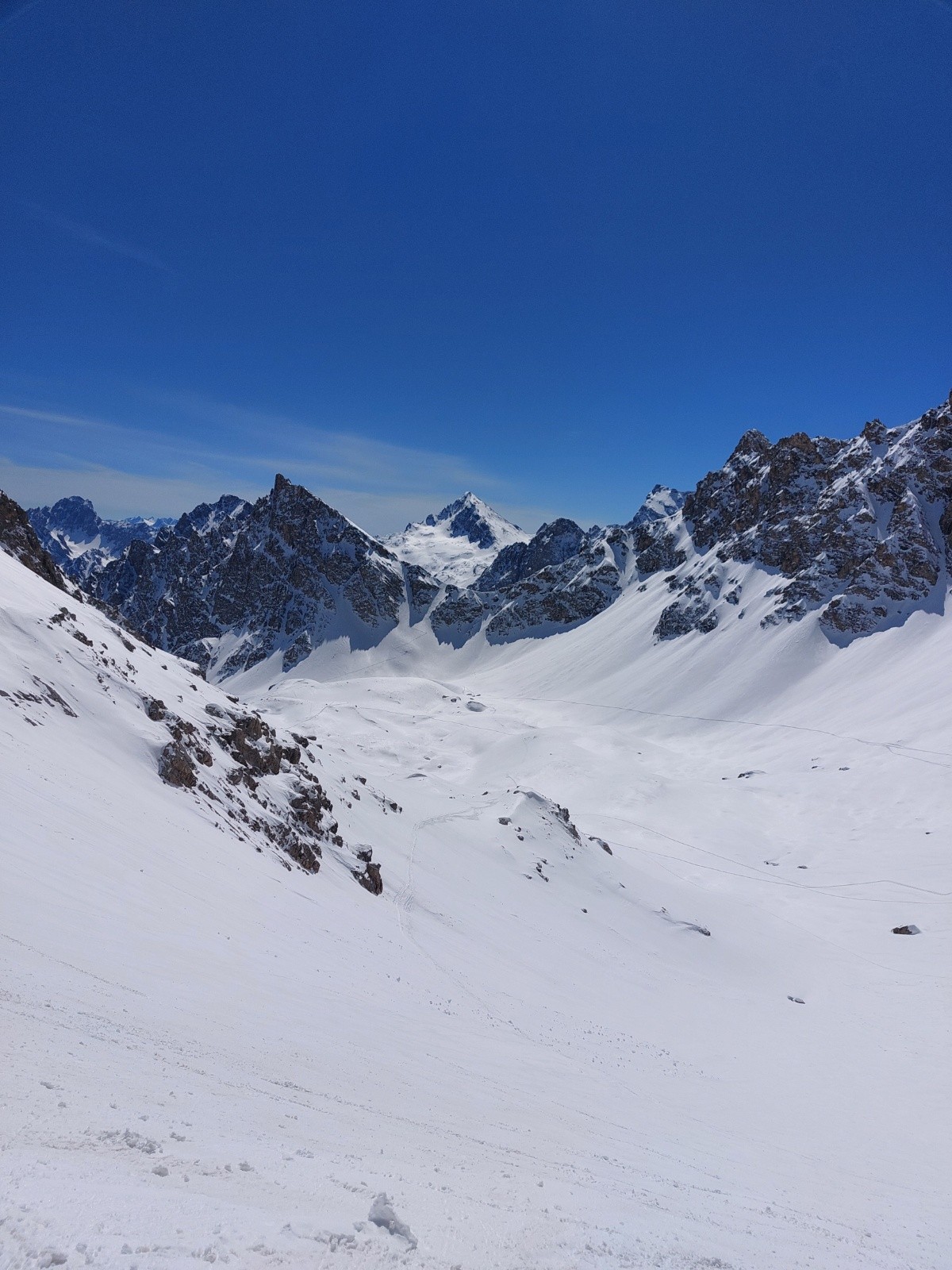 Vallon de l'infernetto (col au fond)