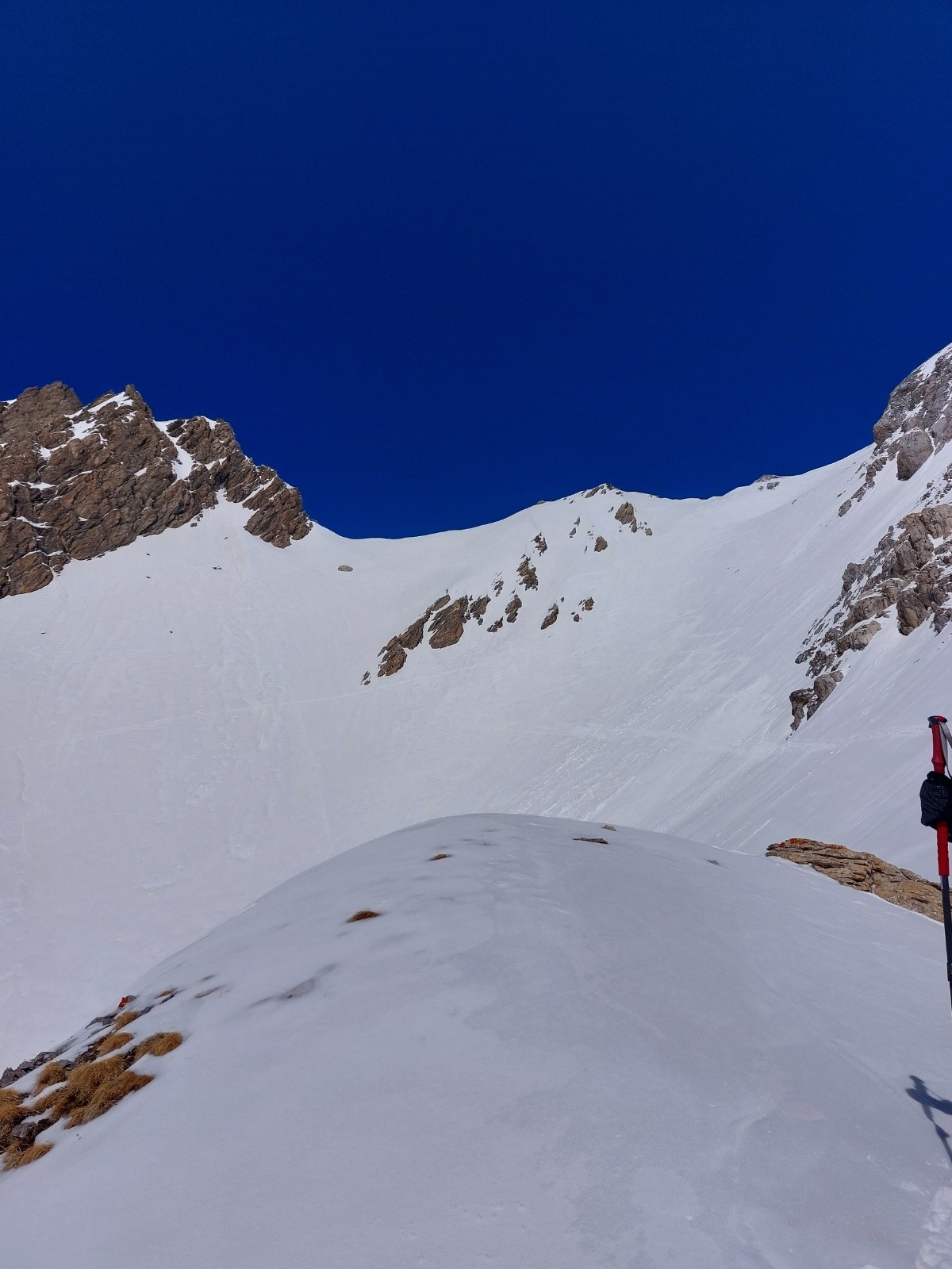 Face Sud du colle di ciaslaras
