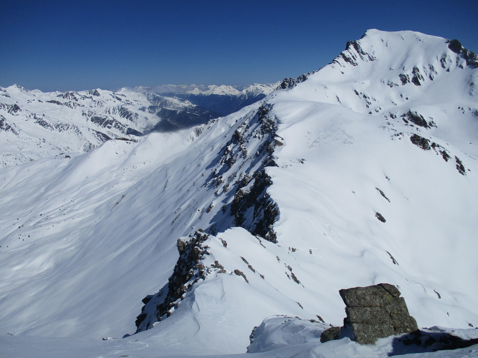pas de trace sur le cheval noir