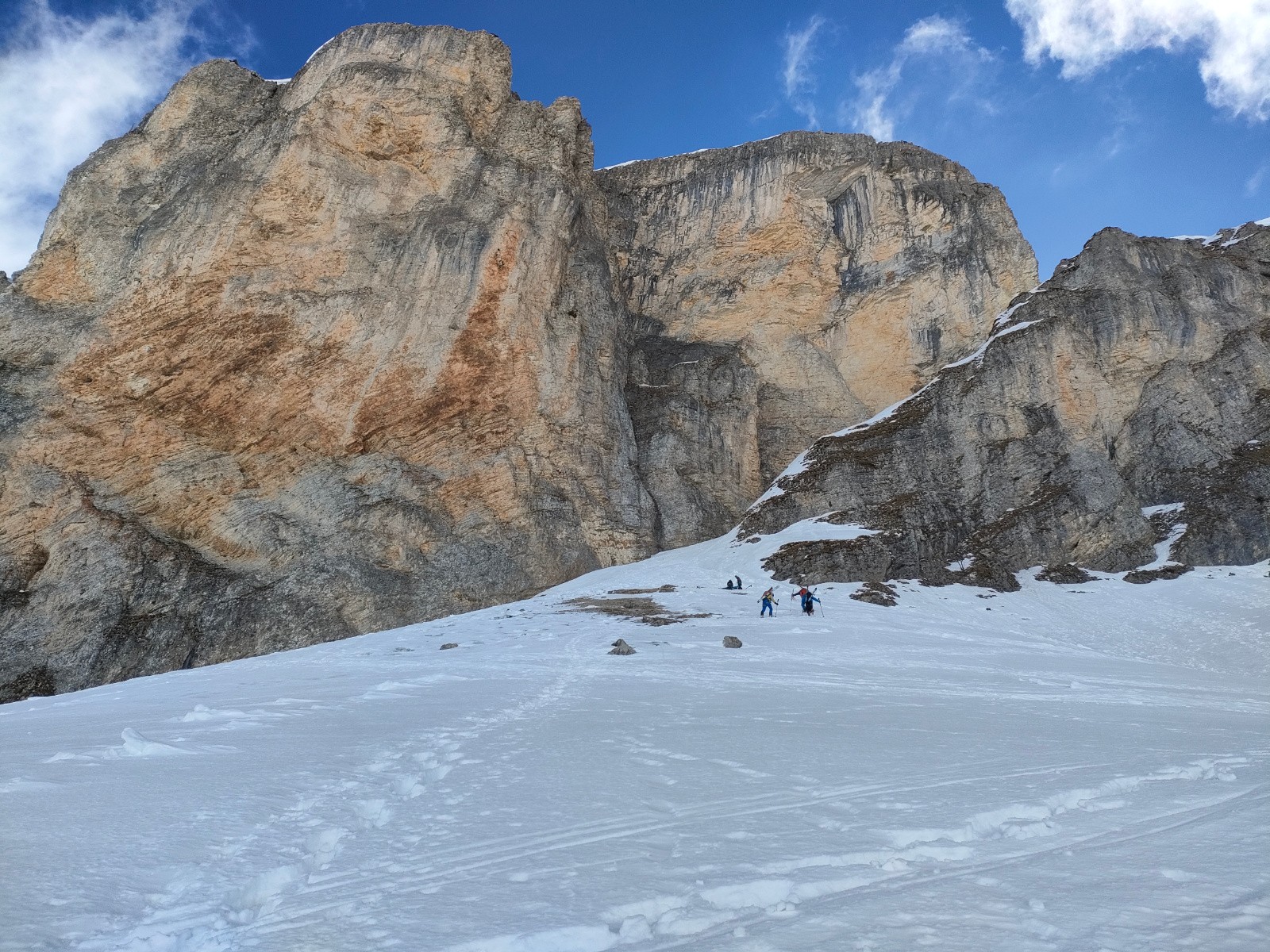 Début de la Traversée Héroïque : on cramponne&nbsp;