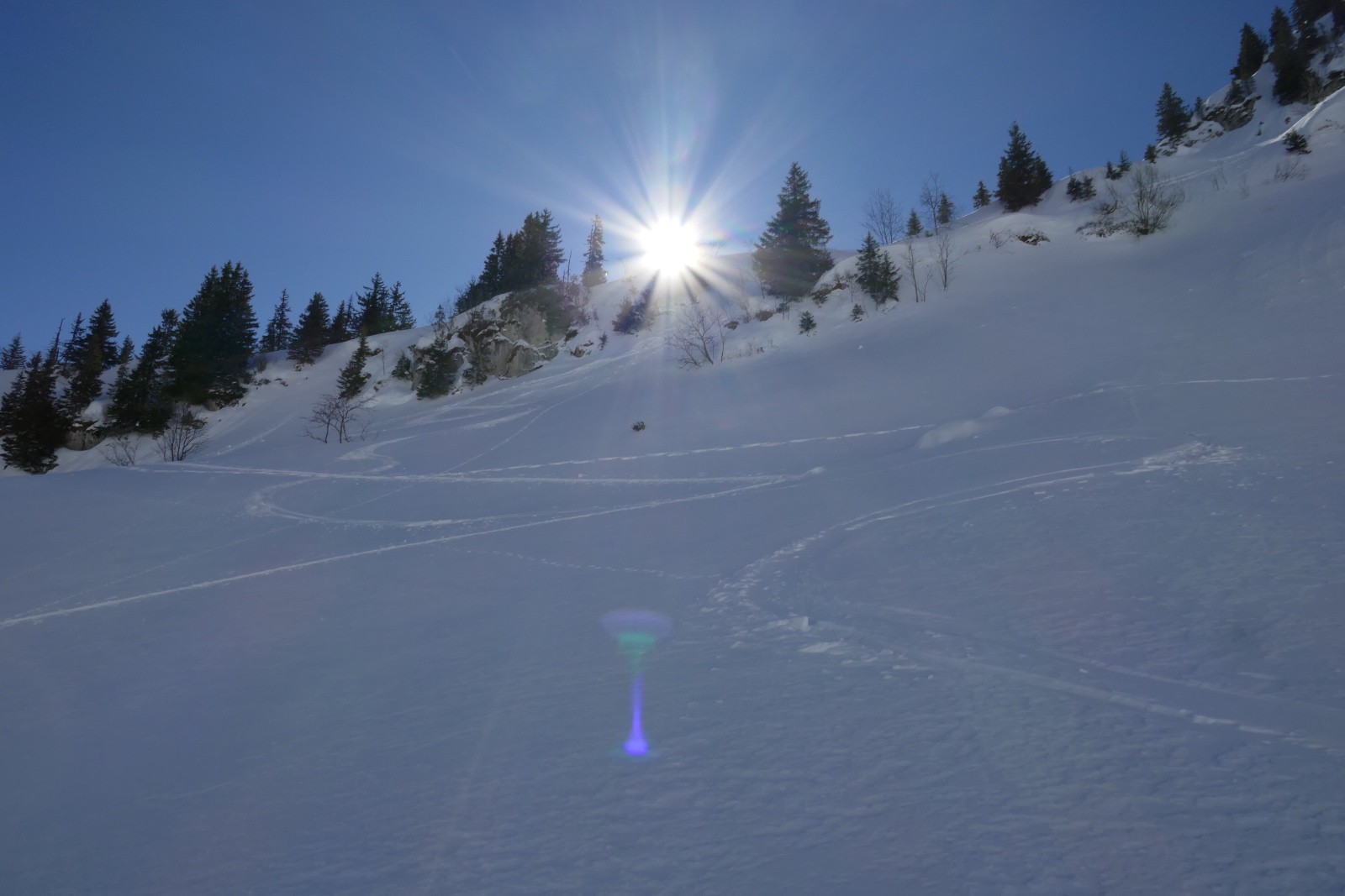 La trace suivante, en poudre.&nbsp;