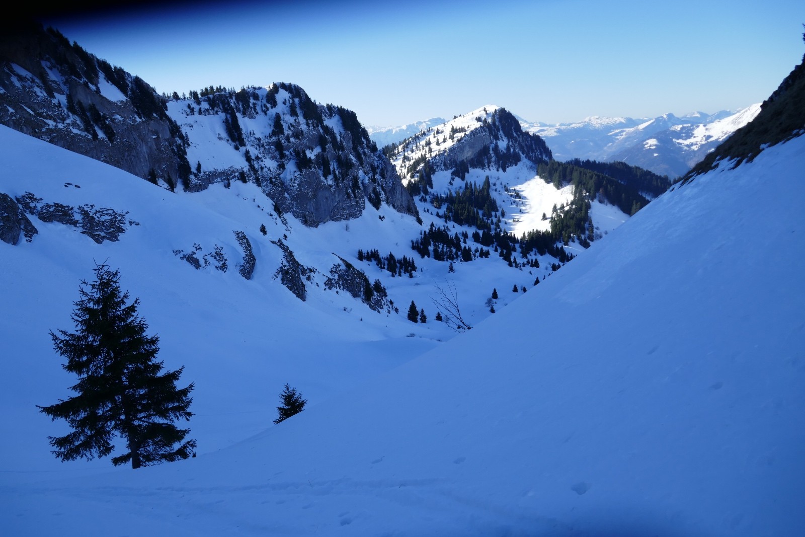 Rovagne et le col de Cordon