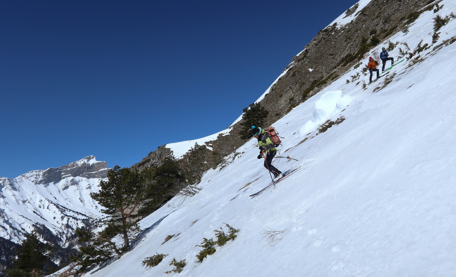 Super moquette sur la croupe de la Plaine&nbsp;