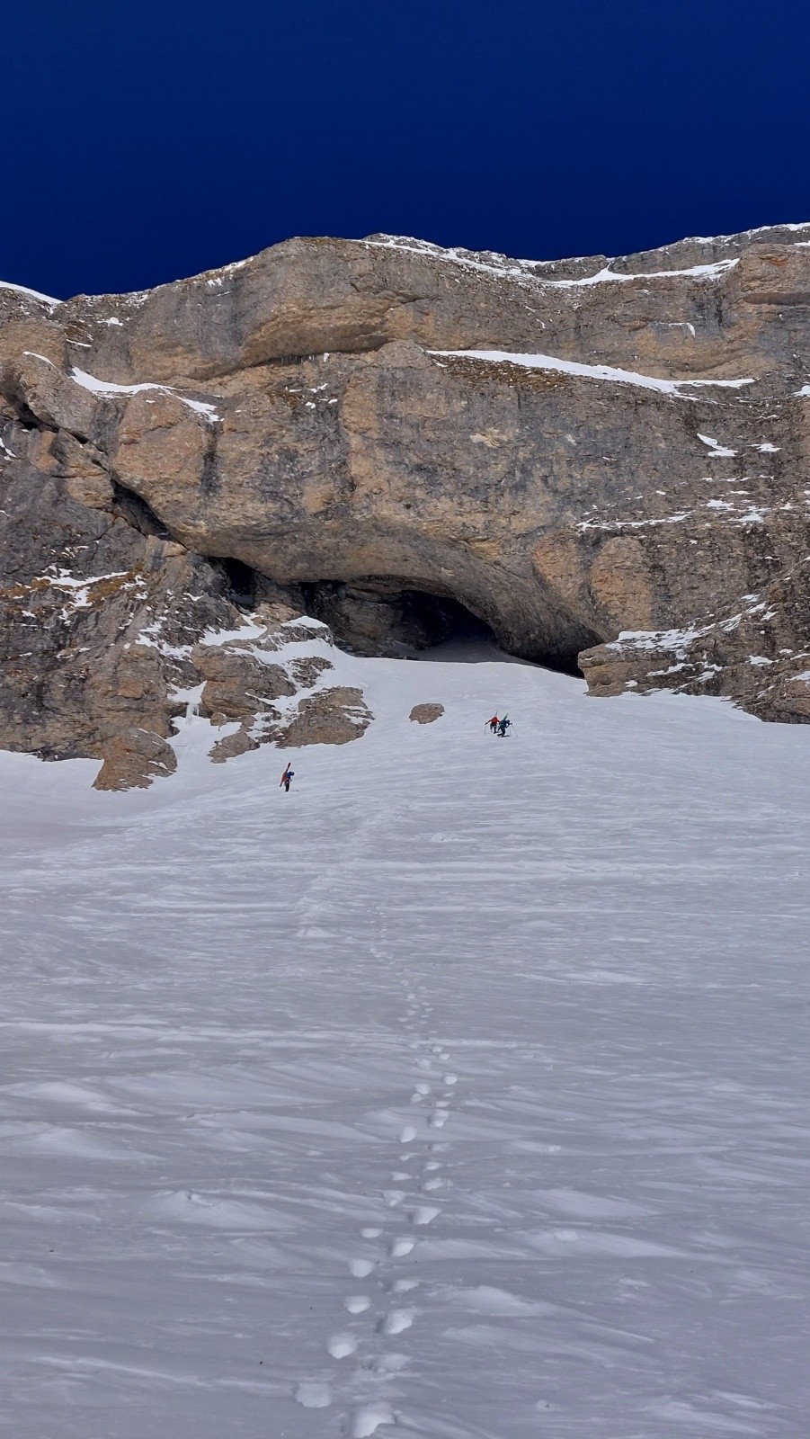 &nbsp;Passage en neige un peu plus dure dans ce Chourum