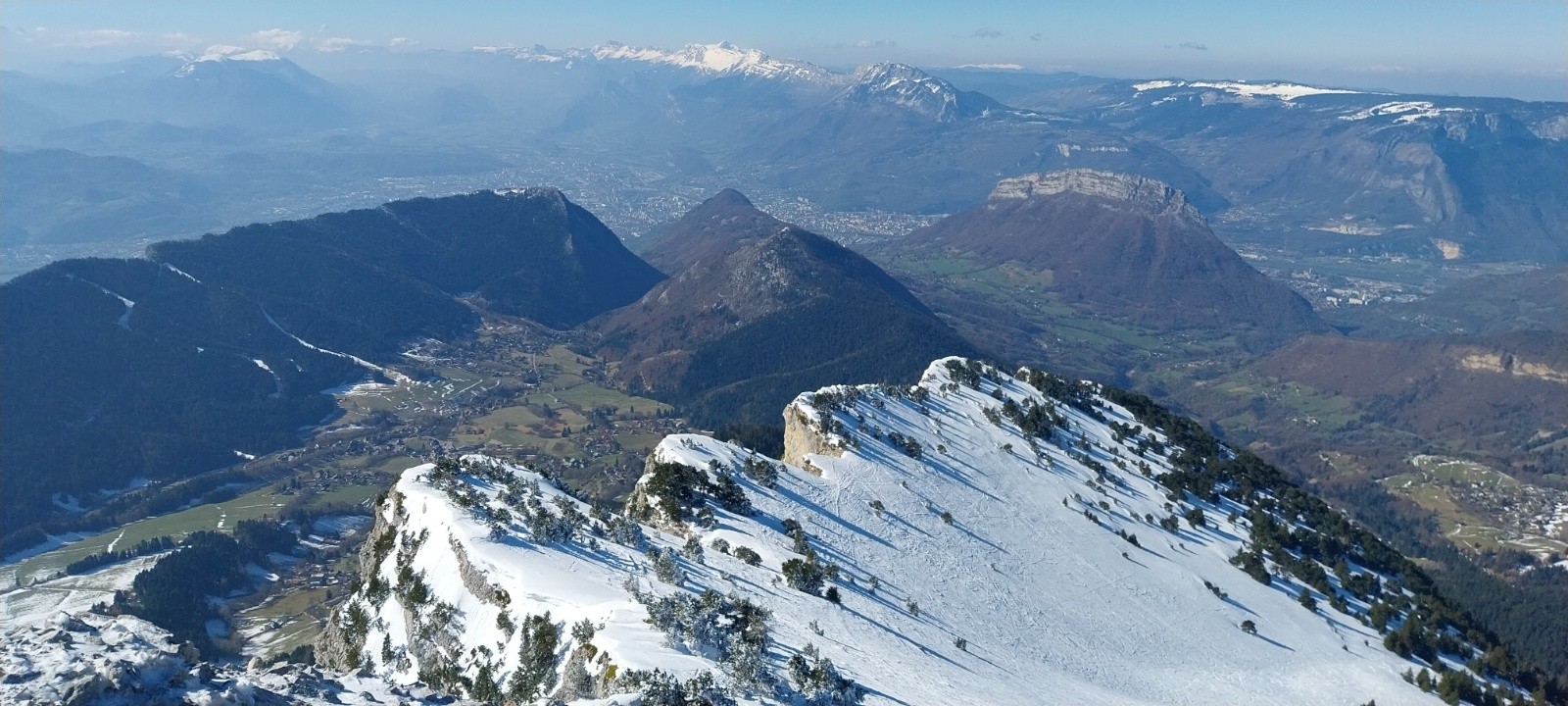 &nbsp;Vercors au loin