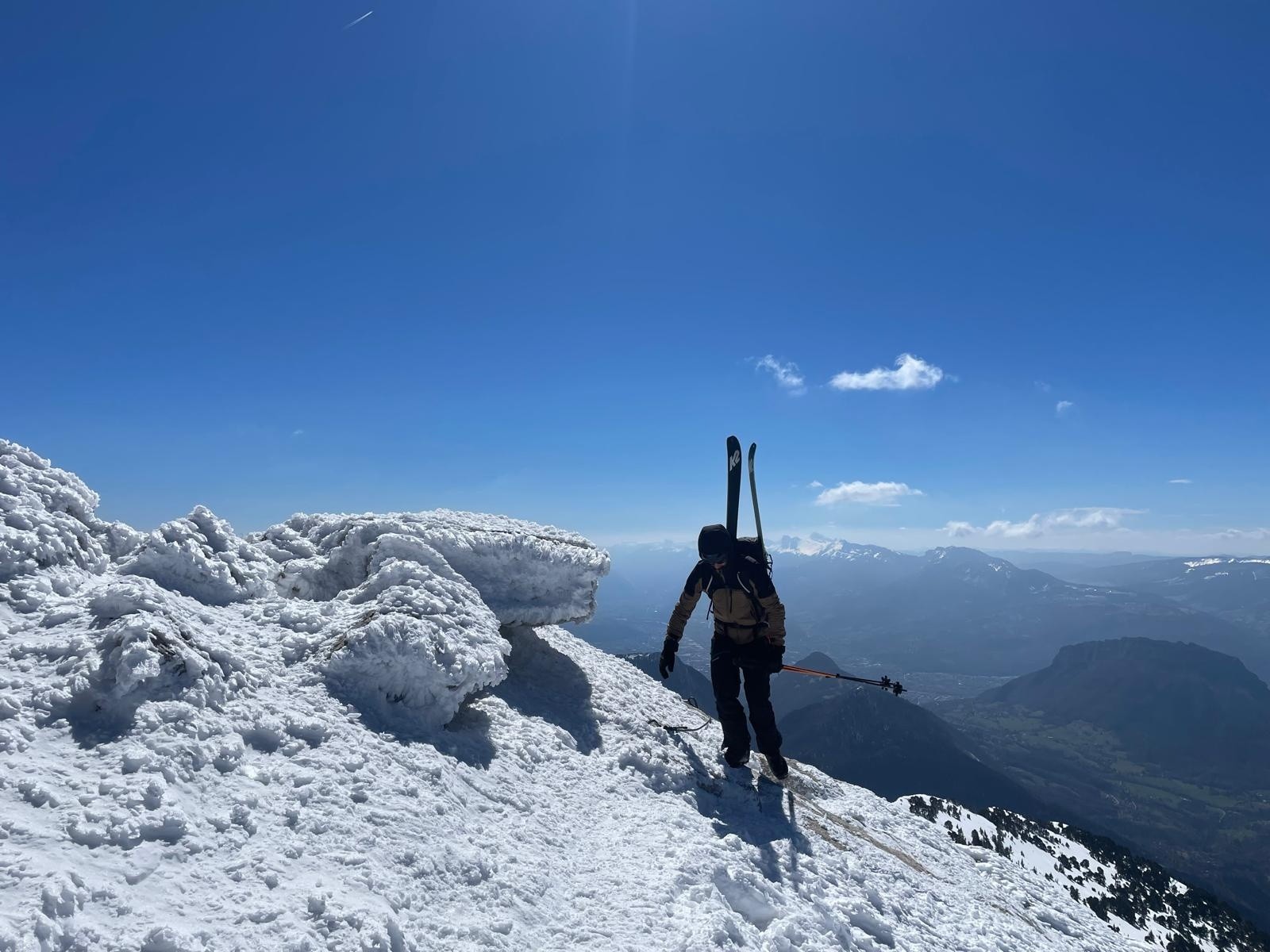 &nbsp;Arrivée de Ludo à Chamechaude&nbsp;