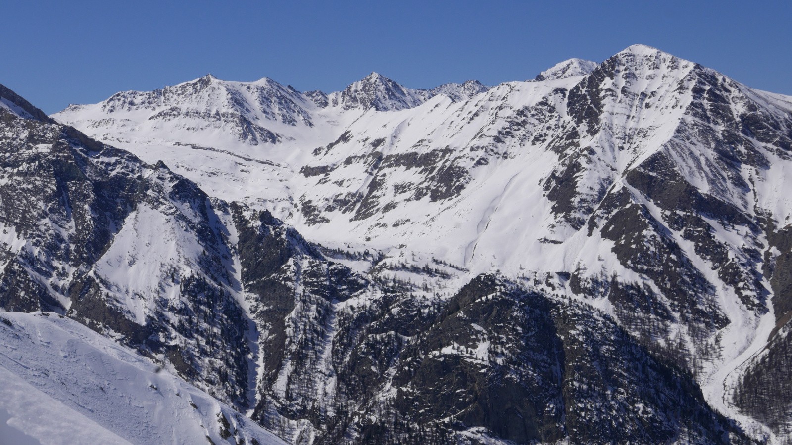 Foréant, crête des Fonzes, Grand Queyras, Sparveyre
