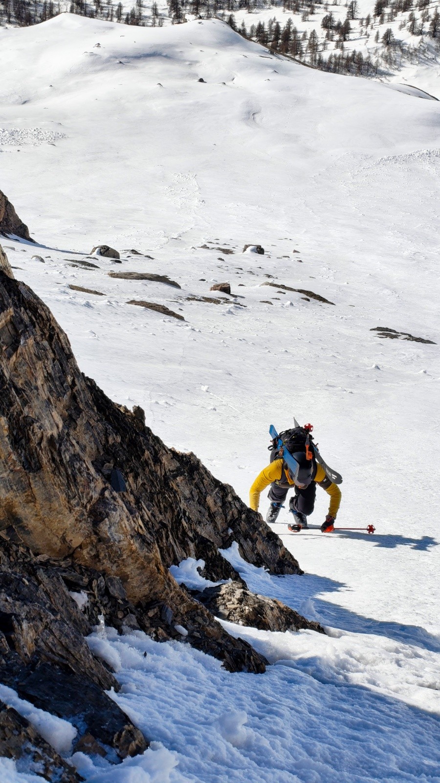 #4 Crampons dans la face sud de la Petite Part Crampons dans la face sud de la Petite Part