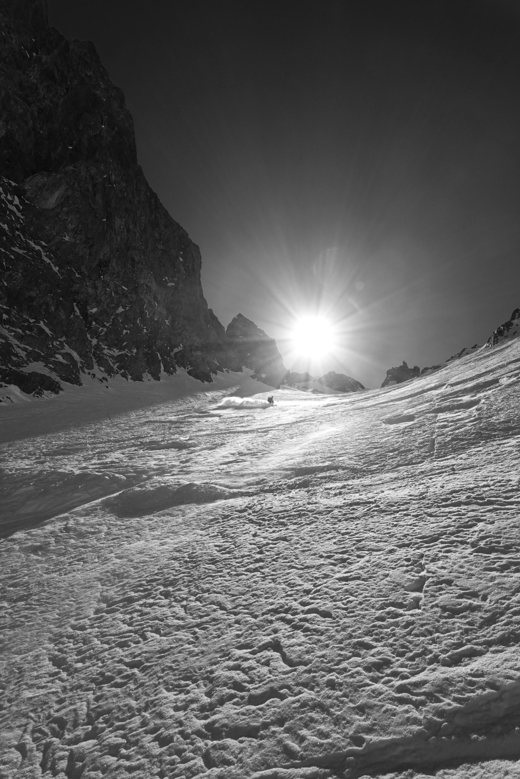 juste avant la chute