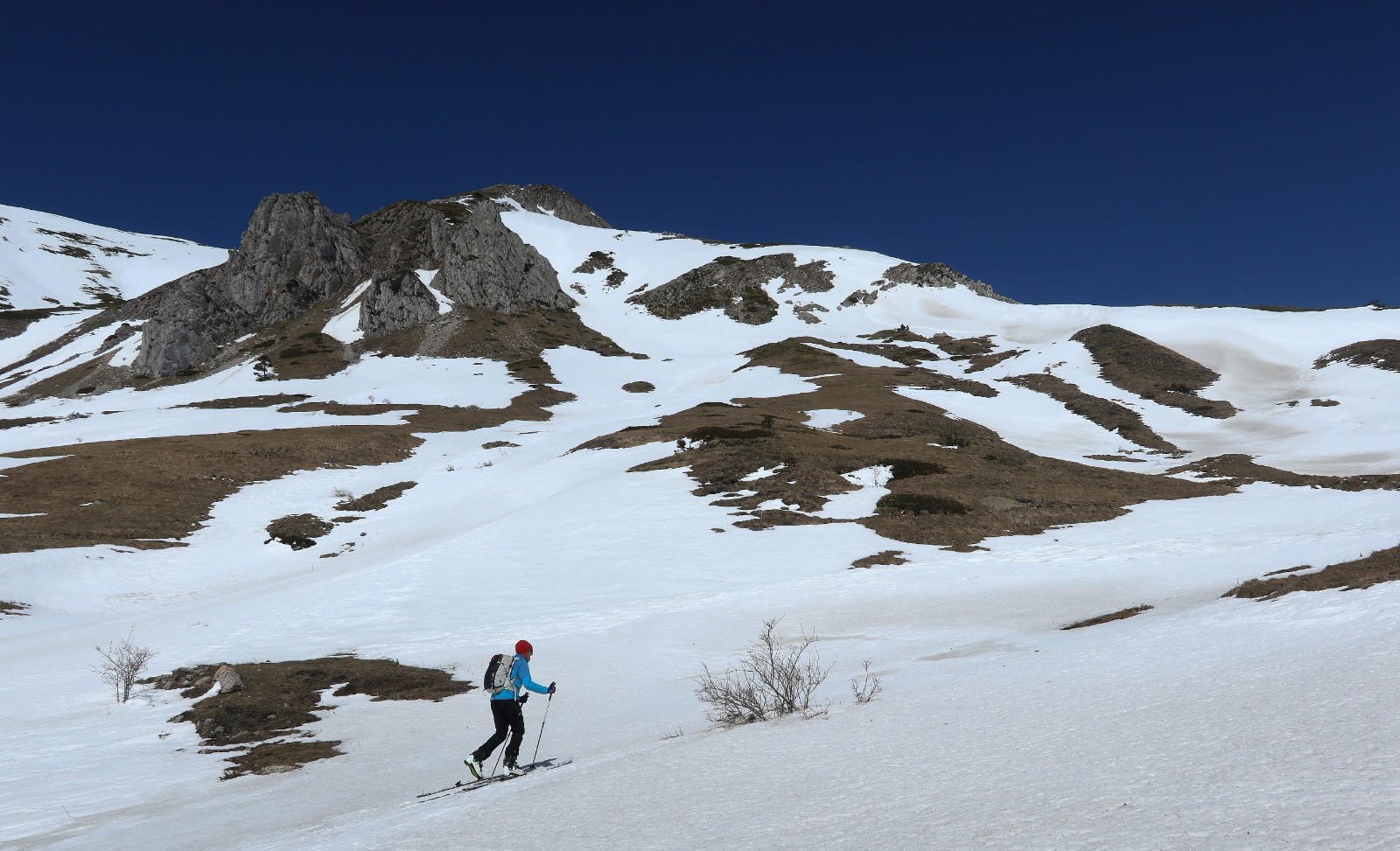 Montée au Col du Salut&nbsp;