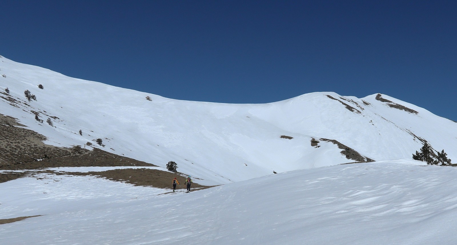 Col Pigeon. Marre du vent, on se barre...&nbsp;