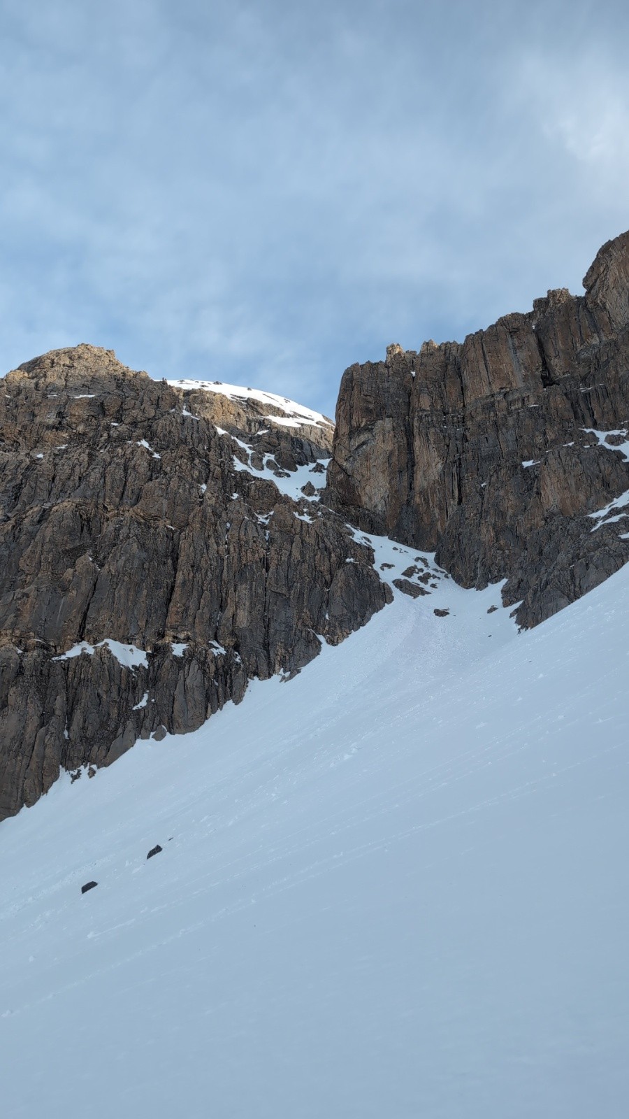 Vue du bas du couloir