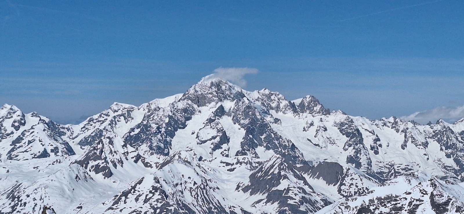 #17 Vue Mont Blanc côté Italien Vue Mont Blanc côté Italien