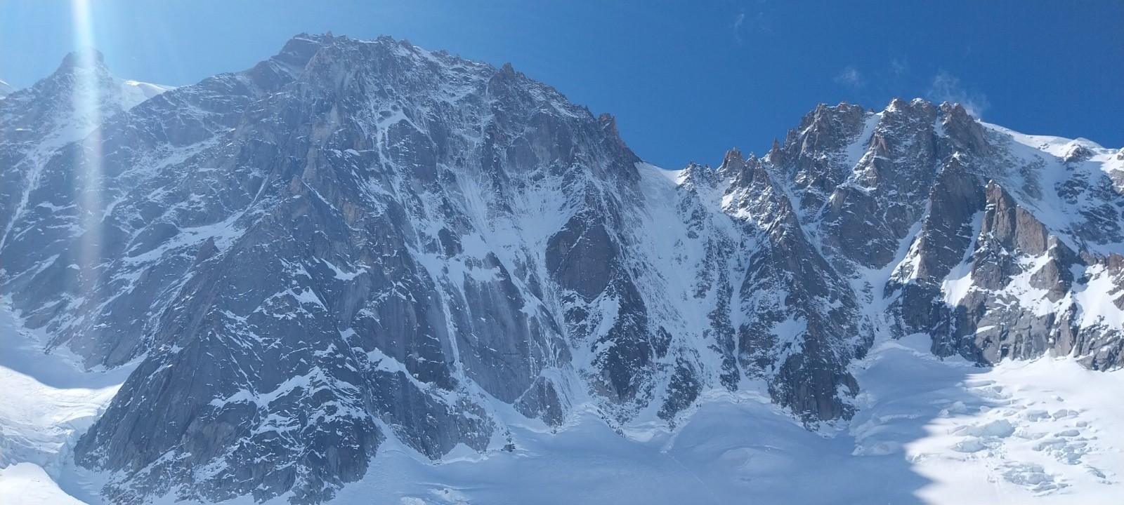 &nbsp;Les Droites et l'aiguille du Jardin