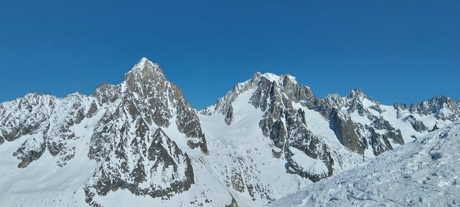 Aiguille de Chardonnet et d'Argentière&nbsp;&nbsp;