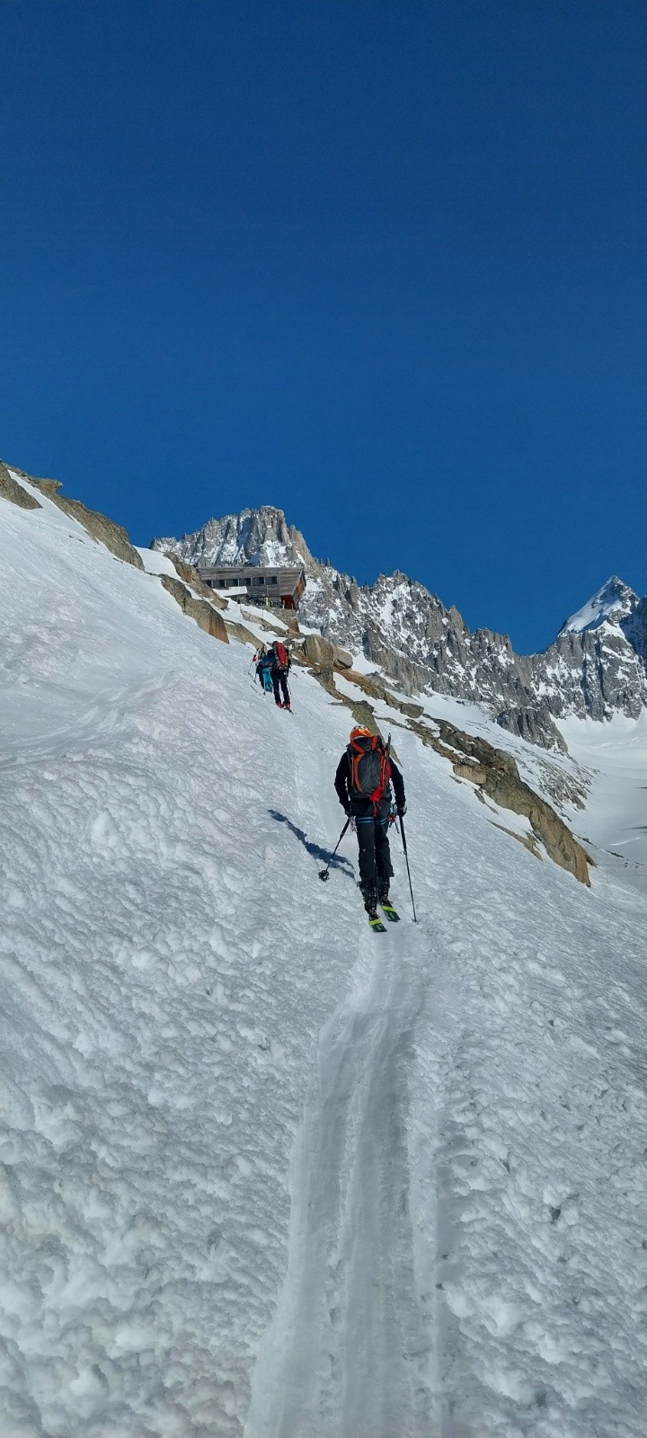 Arrivée au refuge&nbsp;