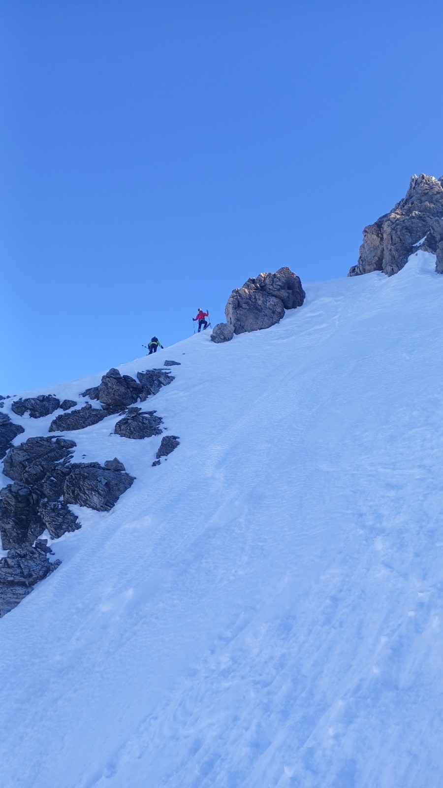 &nbsp;pas la bonne traversée