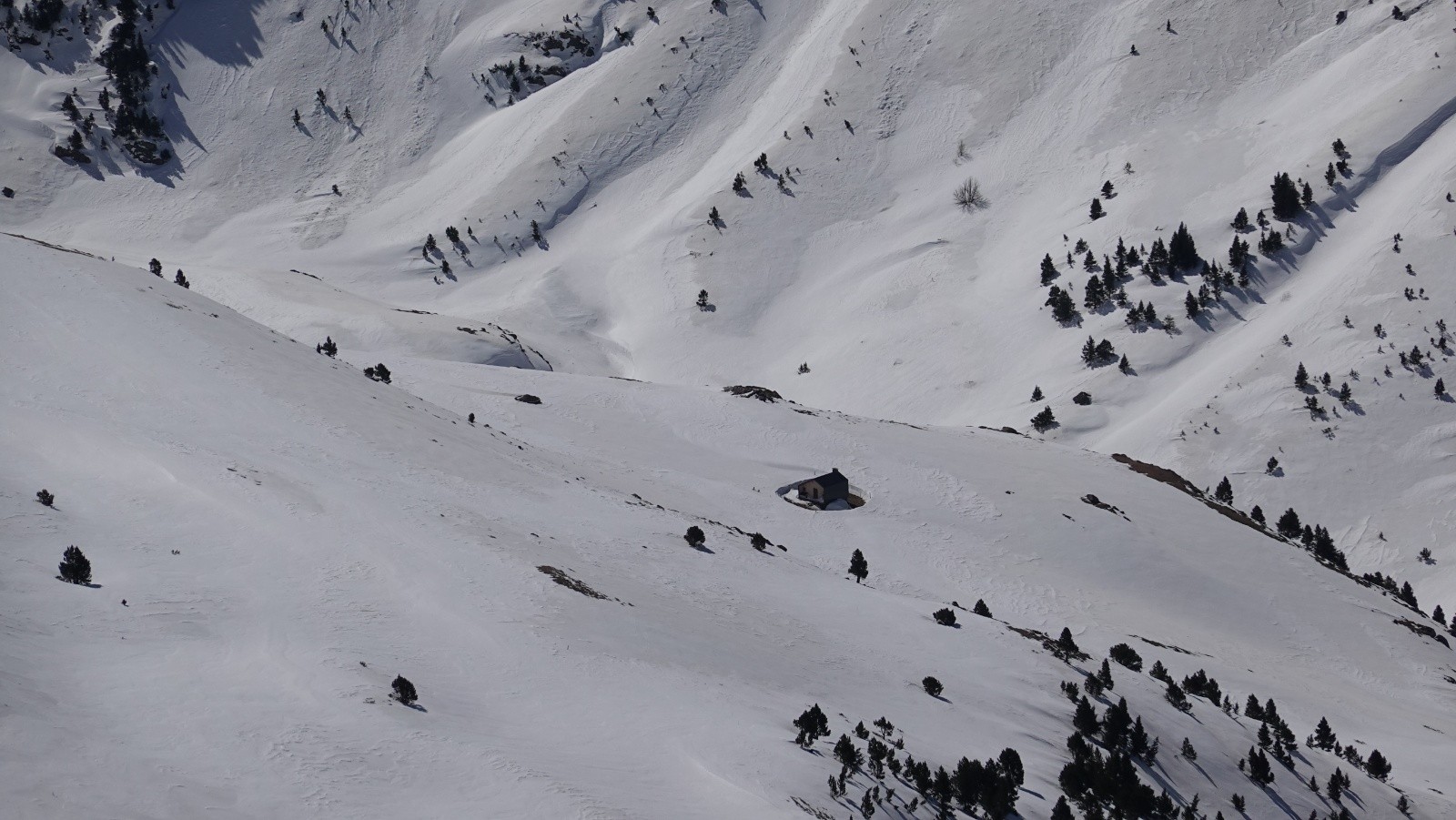Le refuge de l'Orri de Baix dans la vallée d'Eyne