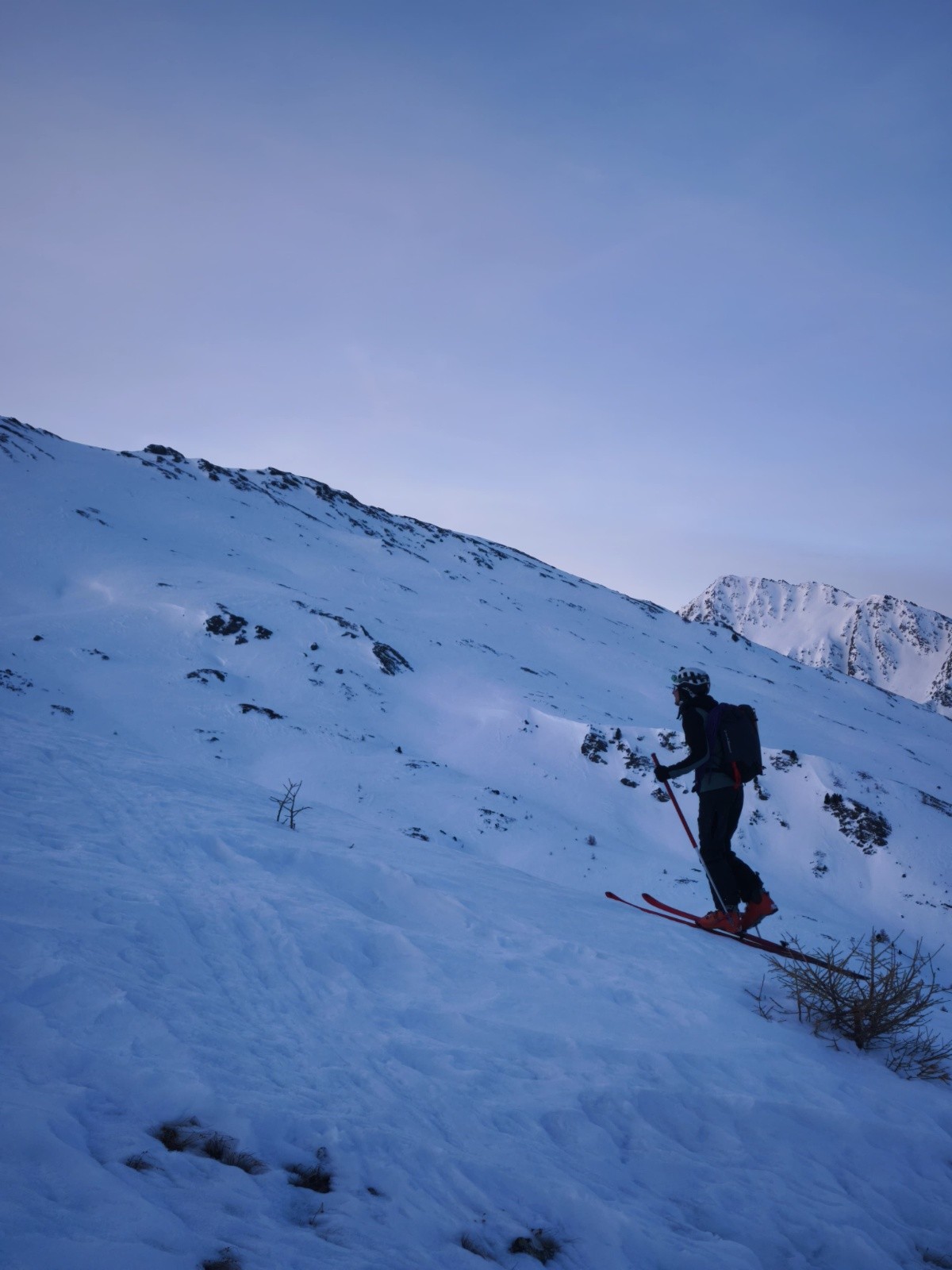 Montée et levé du jour