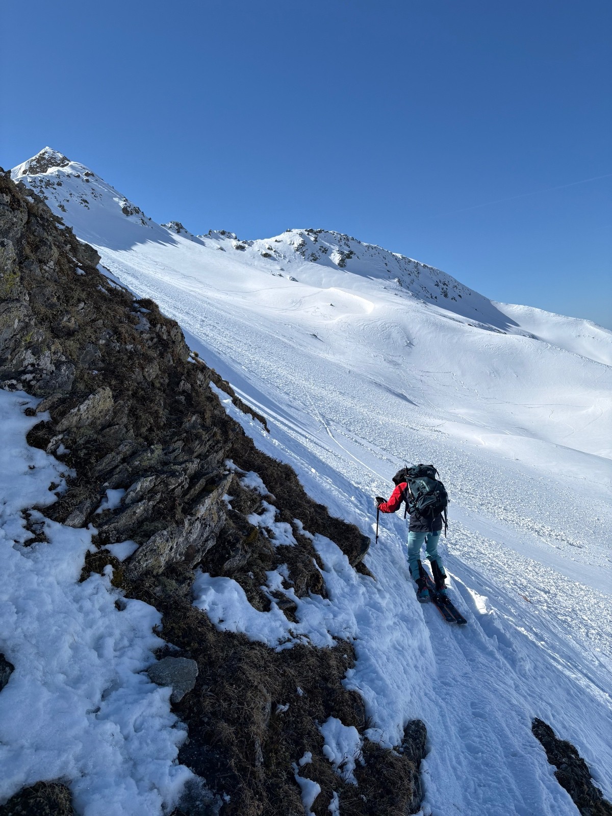 Redescente de la mule