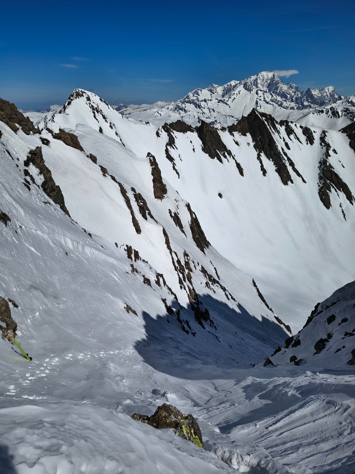 Roignais, couloir NE