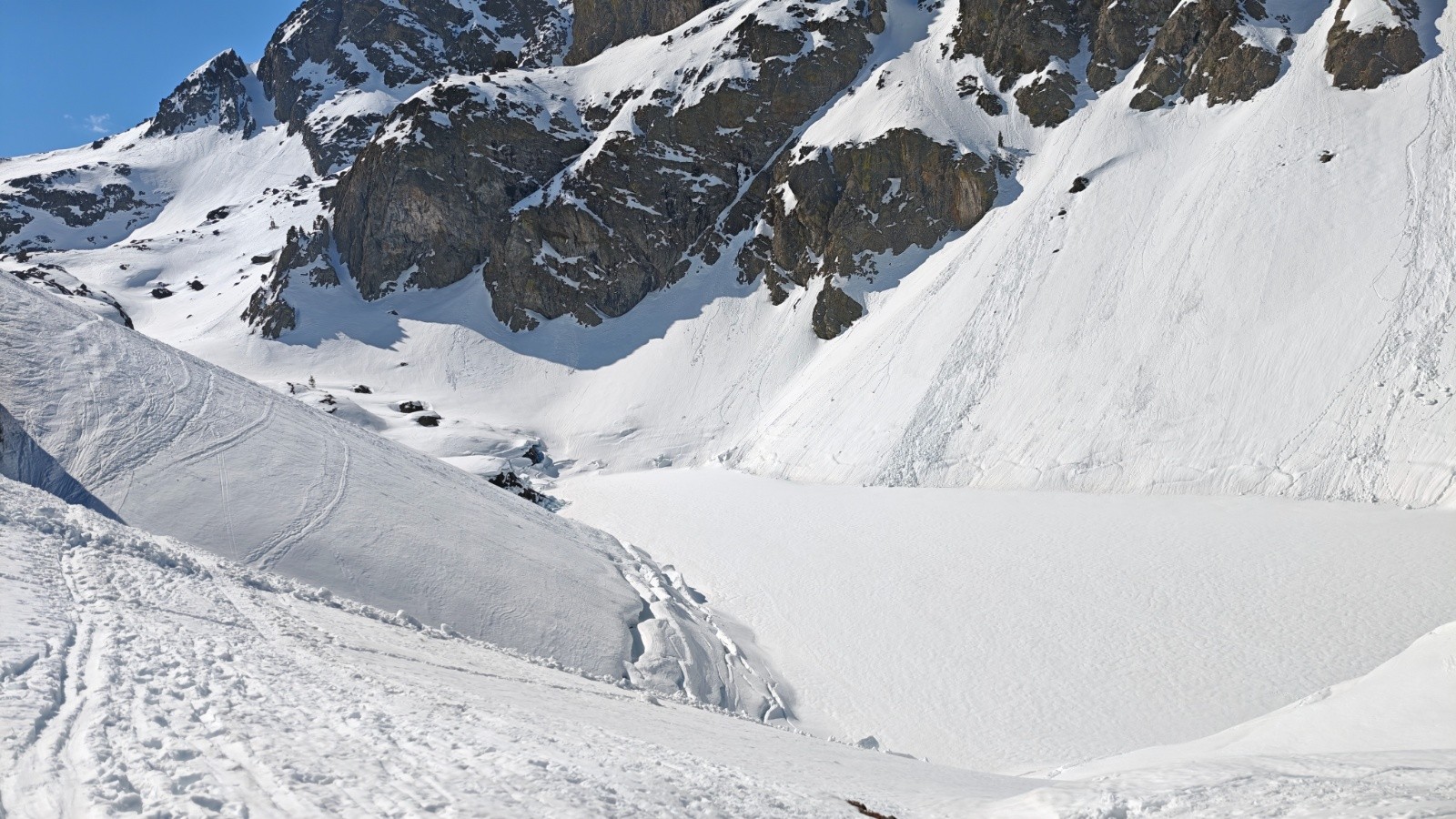 lac crozet avec petit passage délicat dans les 2 sens