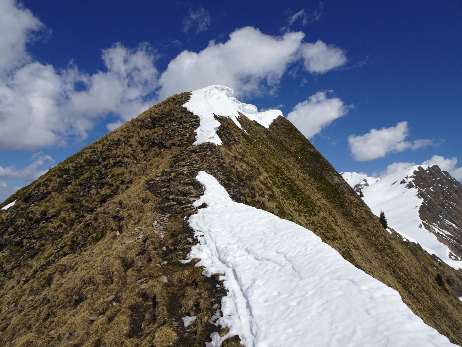 Arrête vers la tête de l'Aulp