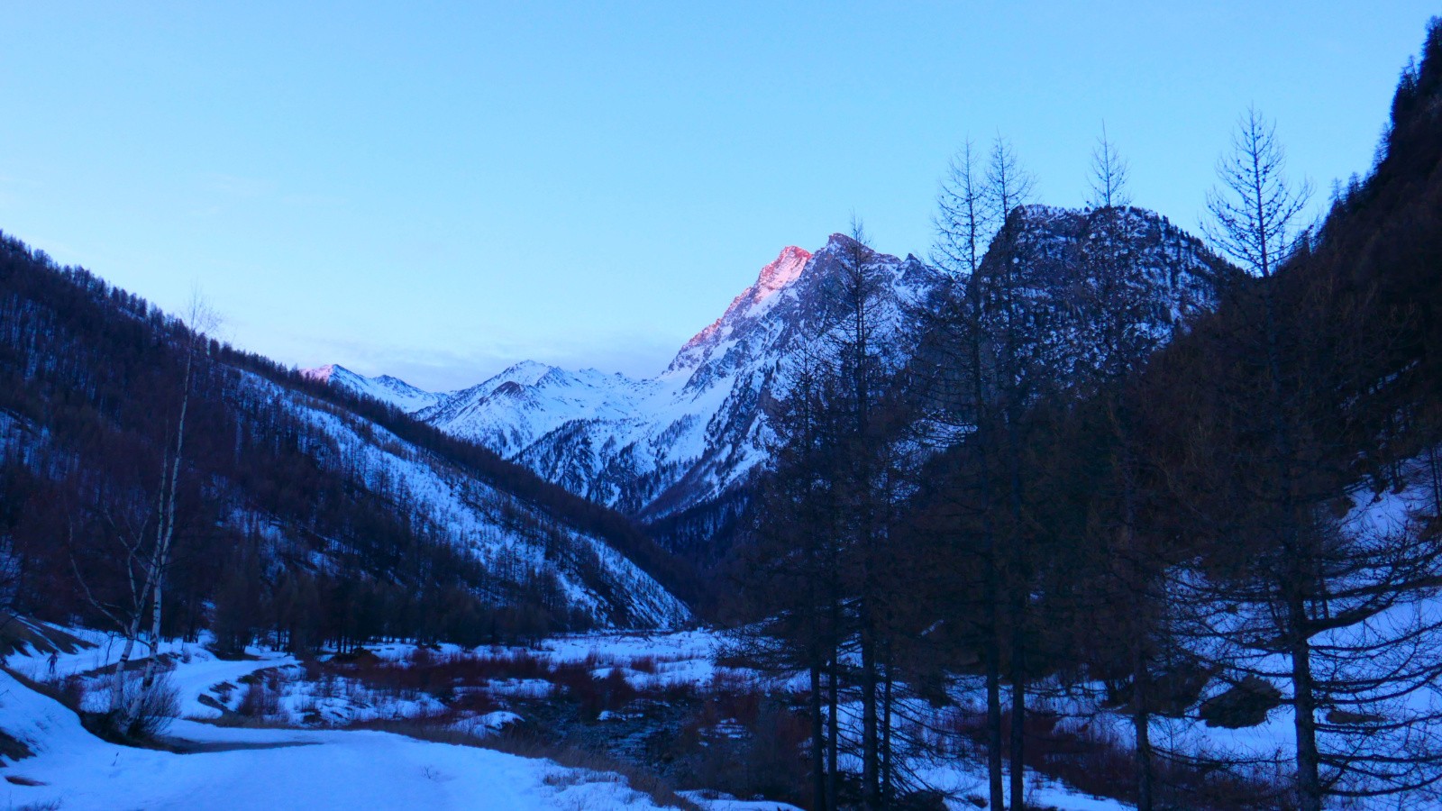 Un p'tit coup de rosé sur la Taillante.