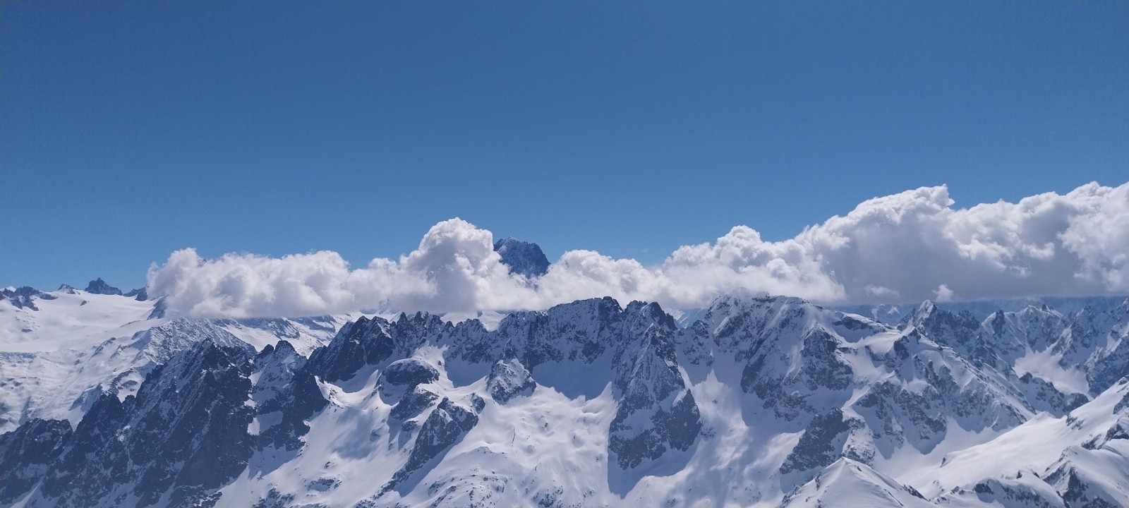 L'Aiguille Verte en arrière plan&nbsp;