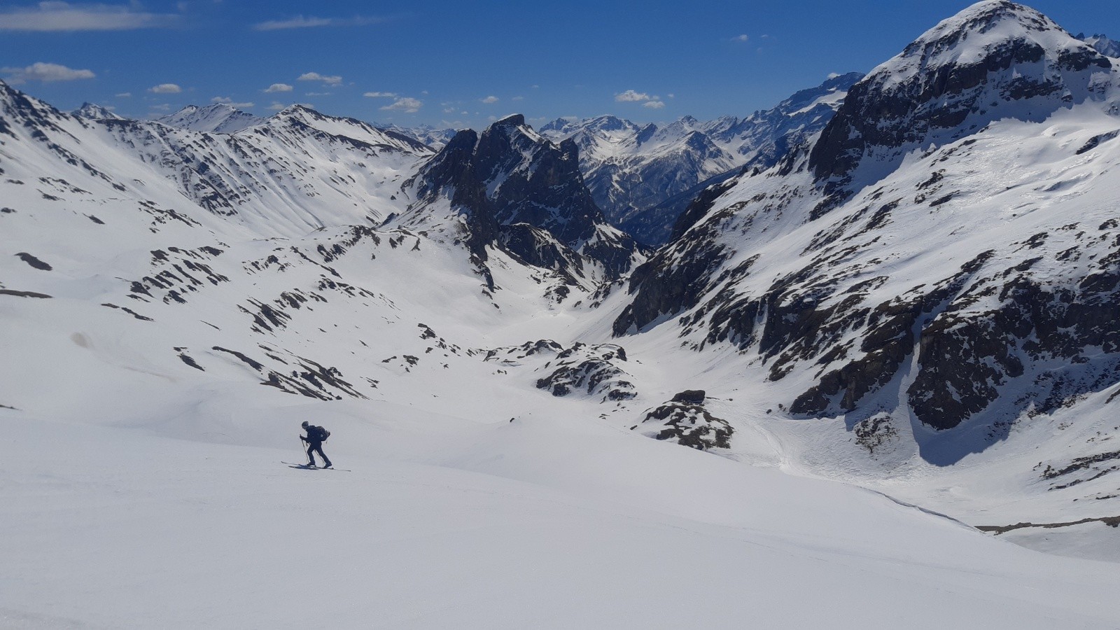 Bientôt au col de la Ponsonnière&nbsp;
