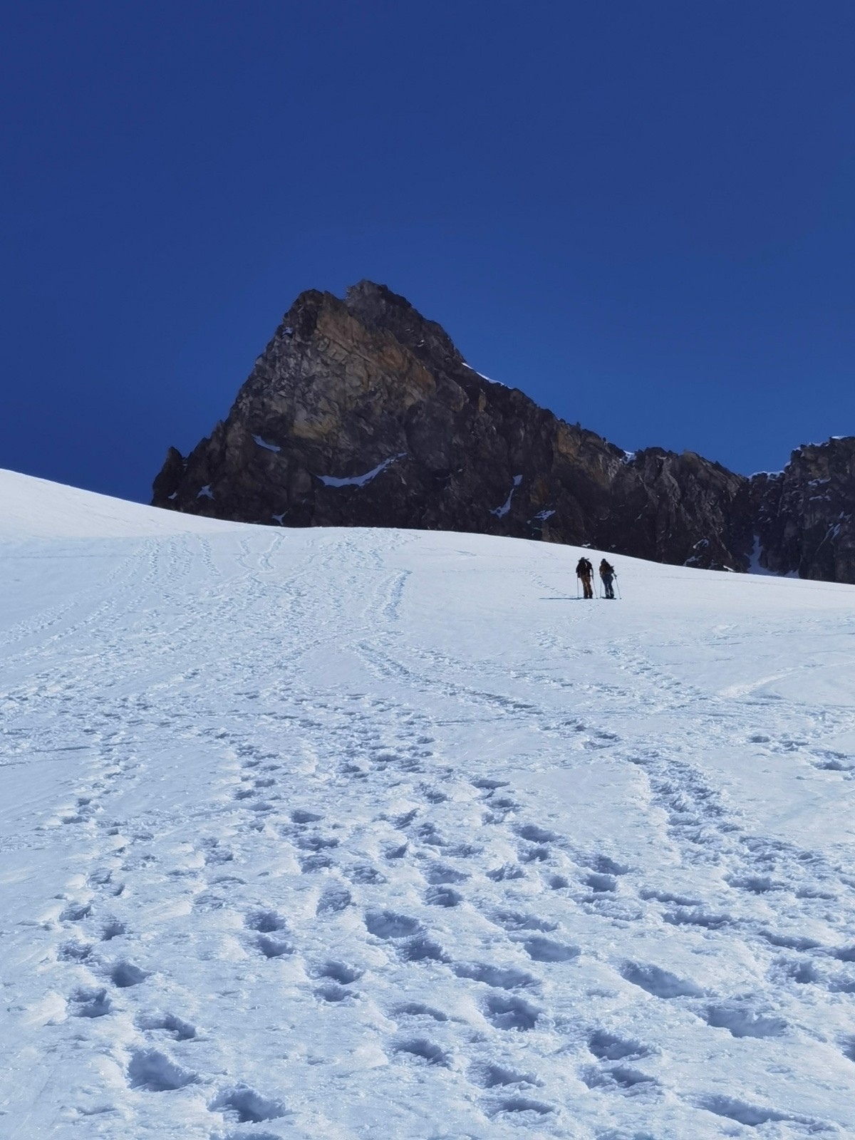 Montée à Terre Rouge, vers le Pic du Thabor&nbsp;