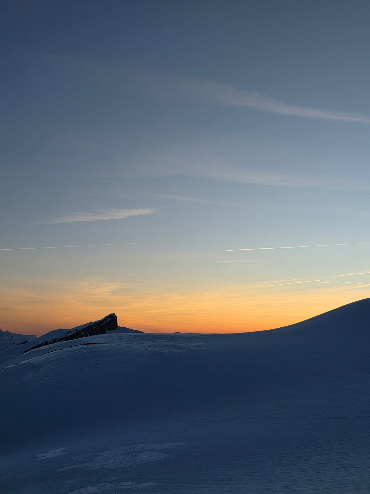 Lever de soleil au refuge croix du bonhomme