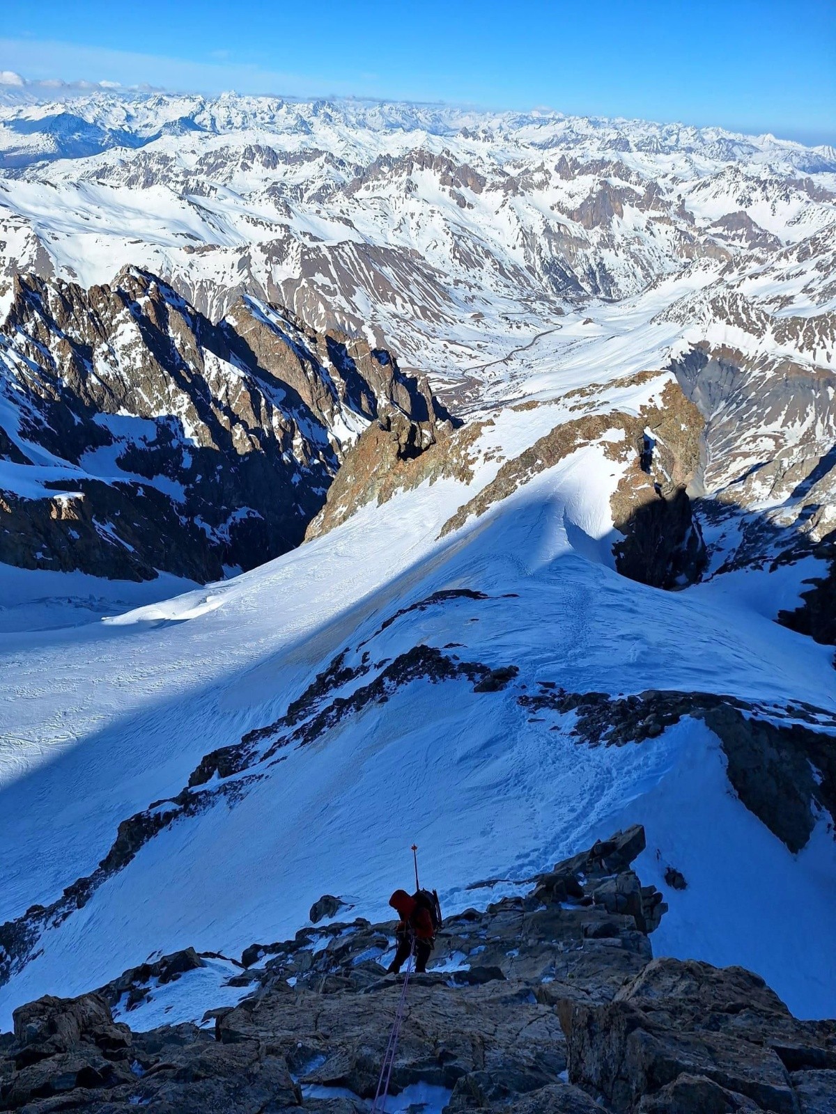 #35 J4 : Rappel du Pic Oriental (30m) J4 : Rappel du Pic Oriental (30m)