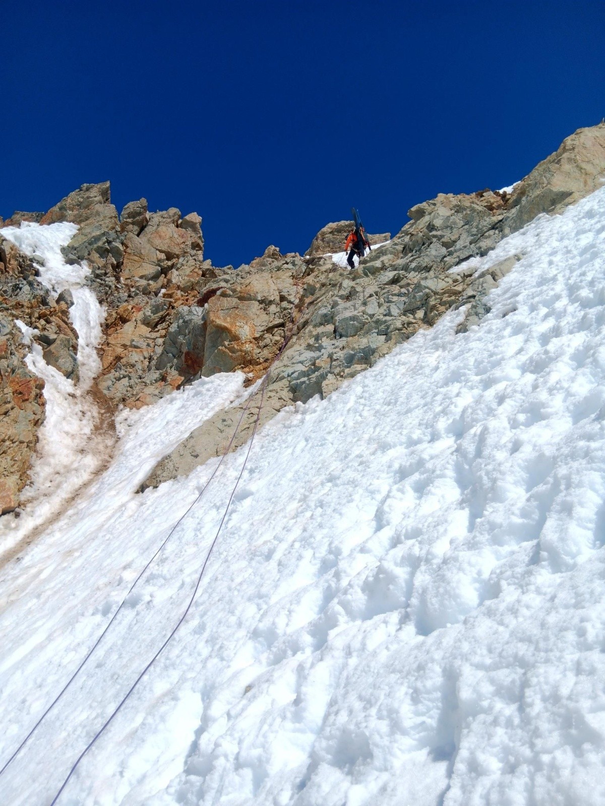 #16 J3 : Toto dans le rappel du col des Neiges J3 : Toto dans le rappel du col des Neiges