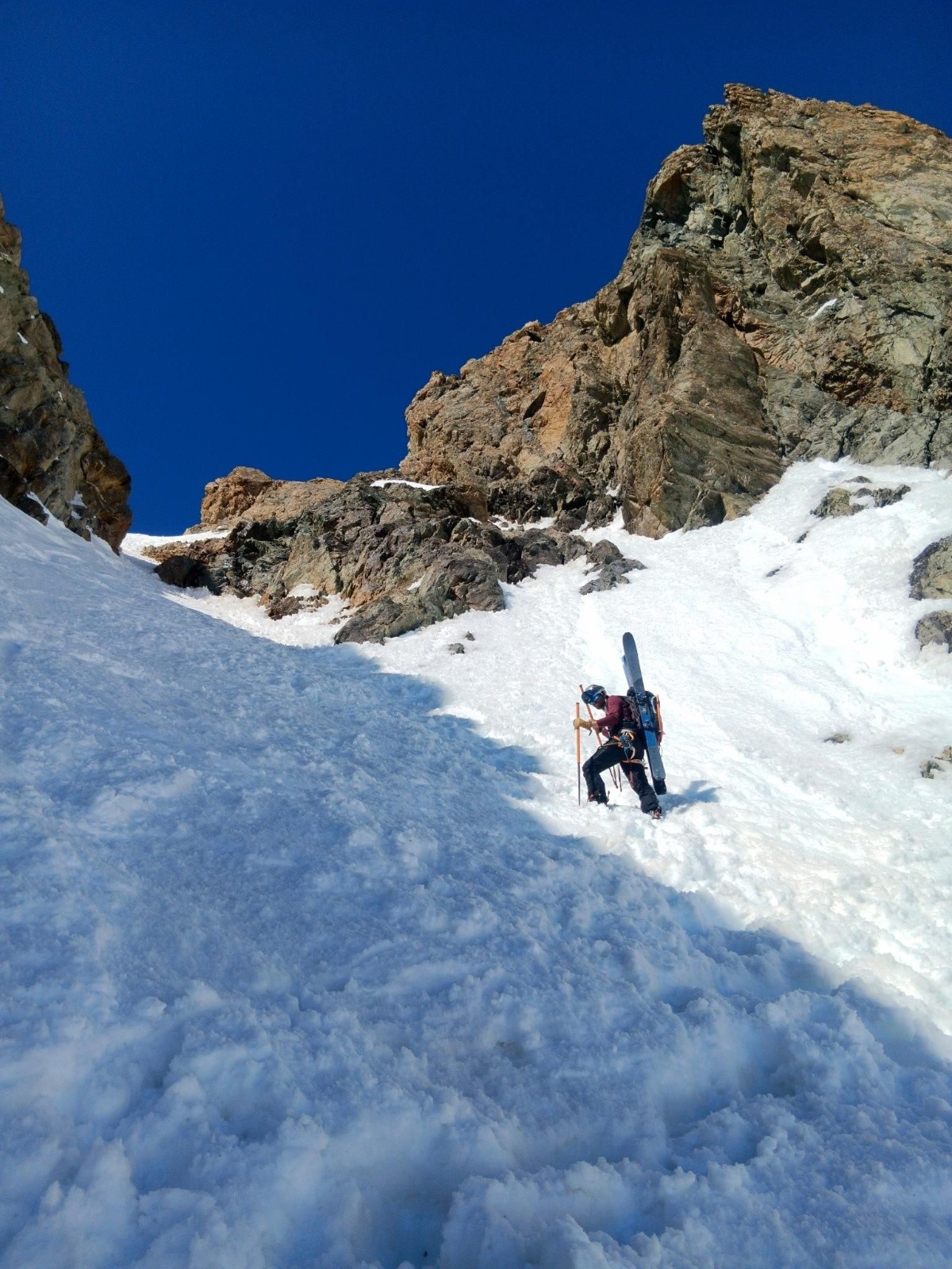 #17 J3 : Toto dans la montée du col de la Casse déserte J3 : Toto dans la montée du col de la Casse déserte
