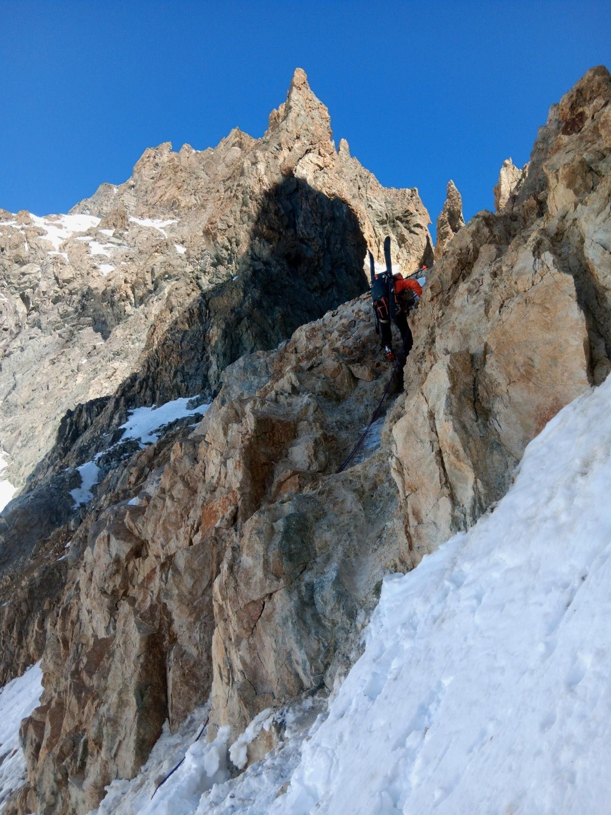 #21 J3 : Rappel dans le col de la Casse déserte (30m) J3 : Rappel dans le col de la Casse déserte (30m)